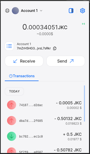 Dedoo Wallet Junkcoin
